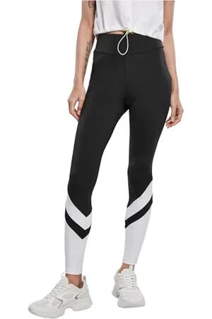 Urban classics Legginsy damskie Arrow z wysokim stanem, , M
