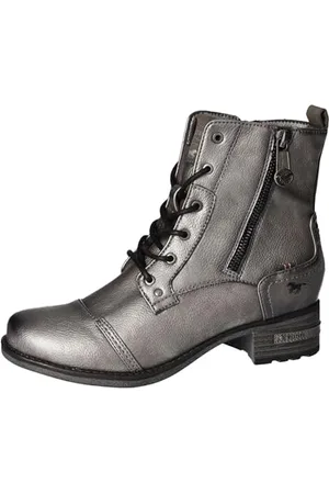 Mustang Damskie sztyblety 1229-513, srebrne, 38 EU, , 38 EU