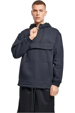 Build Your Brand Męska bluza z kapturem Sweat Pull Over Hoody Hooded bluza dla mężczyzn z kieszenią na brzuch w 3 kolorach, rozmiary S - 5XL