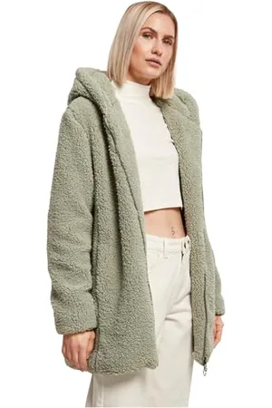 Urban classics Damska bluza z kapturem Ladies Sherpa, , L