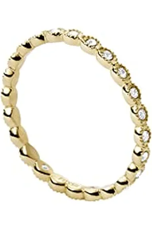 Fossil Damskie kolczyki ze stali nierdzewnej bez kamieni szlachetnych, złoto, JF03749710