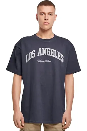 Mister Tee Upscale Uniseks T-Shirt L.A. College Oversize Tee, T-shirt z nadrukiem, oversized fit, Streetwear, , L