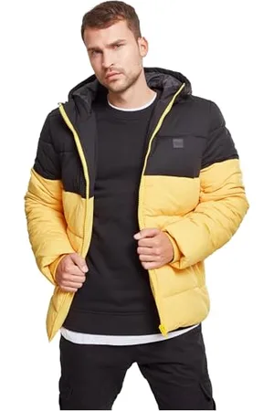 Urban classics Męska kurtka puchowa z kapturem, 2 odcienie, , S