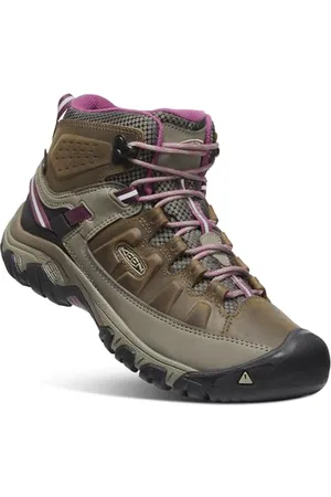 Keen Damskie buty trekkingowe Targhee 3 Mid, Weiss Boysenberry, 41 EU