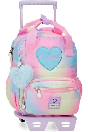 Enso Free Spirit Plecak z wózkiem Wielobarwny 23x25x10 cm Poliester 6,44L, Talla única, Plecak z wózkiem