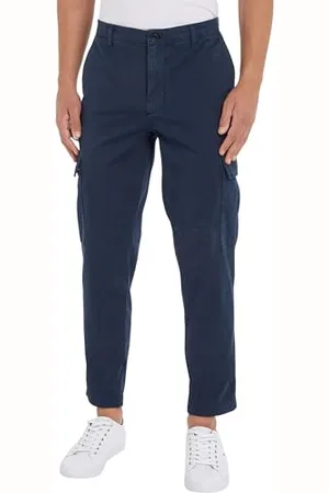 Tommy Hilfiger Męskie spodnie Chelsea Cargo Gabardine GMD tkane, , 33W / 34L