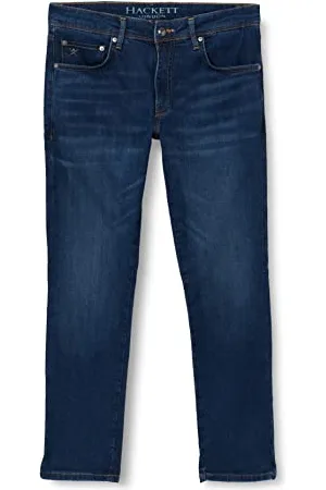 Hackett Hackett limited Męskie spodnie Vintage Wash Denim S Casual Pants, , 30W Regularne