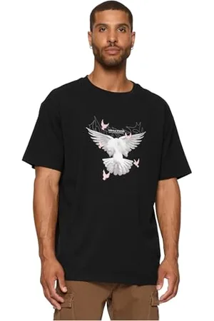Mister Tee Unisex T-Shirt Doves Oversize Tee Black S, , S