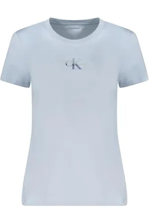 Calvin Klein CK JEANS Damska GRADIENT MONOLOGO SLIM TEE J20J225252, , S, , S