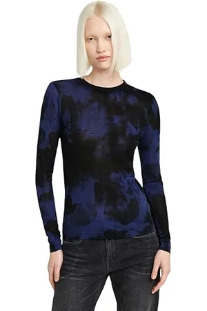 G-Star RAW Damska koszulka w stylu vintage Wash Slim R T Ls Wmn, , S
