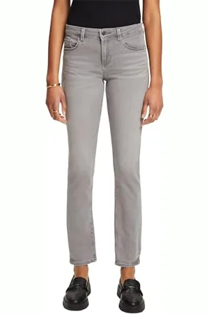ESPRIT Damskie dżinsy 992EE1B335, 922/GREY MEDIUM WASH, standard