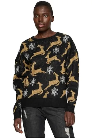 Urban classics Damska bluza oversized Christmas Sweater, , XXL