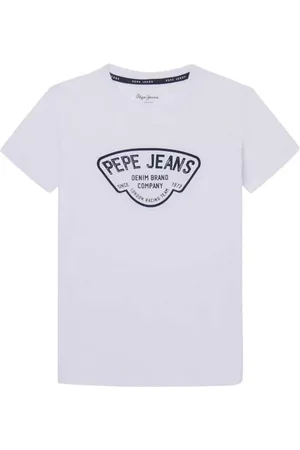 Pepe Jeans Regen Koszulka Chłopiec, (White), 6 Lat, , 6 años