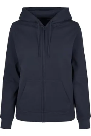 Build Your Brand Damska bluza z kapturem Basic Zip Hoody, , 5XL