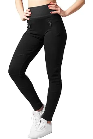 Urban classics Damskie legginsy sportowe Interlock High Waist, , S