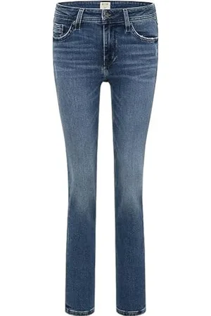 Mustang Damskie dżinsy Jasmin Slim, ciemnoniebieskie 882, 26 W/34 L