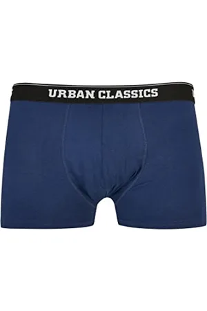 Urban classics Męskie bokserki, trójpak z bawełny organicznej, 3 pary, bokserki z bawełny organicznej, dostępne w wielu kolorach, rozmiary od S do 5XL, , S