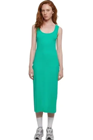 Urban classics Damska sukienka Rib Top Dress, , M