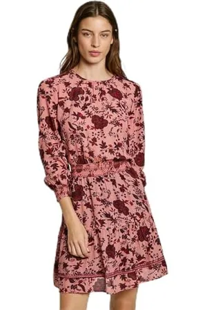 Pepe Jeans Damska sukienka Barbara, różowa (różowy), M, , M