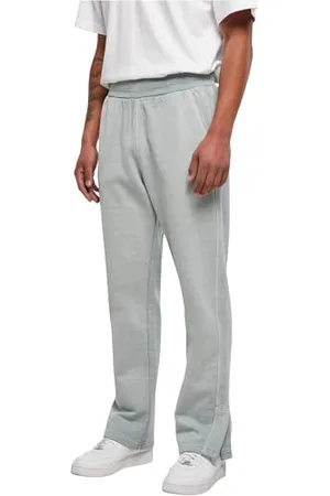 Urban classics Męskie ciężkie spodnie dresowe frotte z rozcięciem, , 5XL