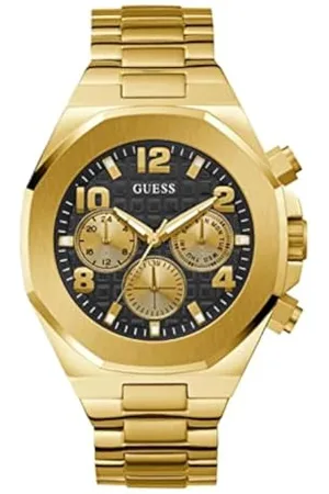 Guess Zegarki Gents GW0489G2, czarne, klasyczne, , Klasyczny