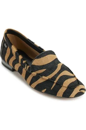 DKNY Damskie klapki Laili Slip On Loafer, Black/Latte, 36 EU, , 36 EU