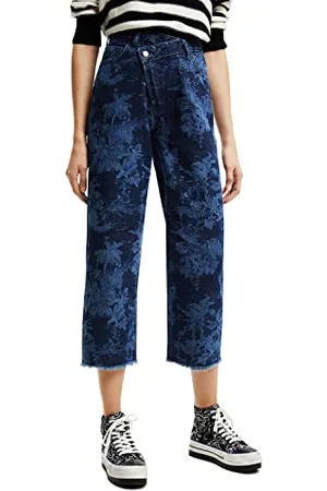 Desigual Damski Duende, 5053 Denim Medium Wash, , 38