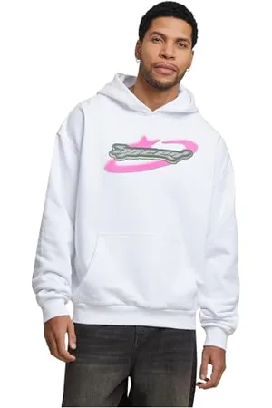 Mister Tee Męska bluza z kapturem Speed Logo XL White, , XL