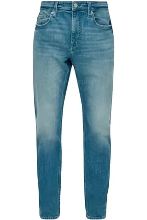 QS by s.Oliver Męskie spodnie jeansowe Slim Fit Regular Blue Green 36, , 36W / 34L