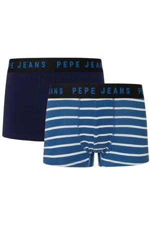 Pepe Jeans Męskie spodenki Lr Tk 2P, niebieskie (ciemnoniebieskie), S (2 sztuki), , S