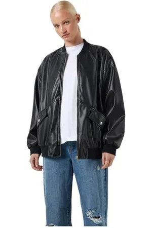 Noisy May Ronja Leather Jacket XS