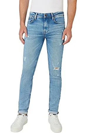 Pepe Jeans Dżinsy męskie skinny, Niebieski (Denim-Vt5), 40W / 34L
