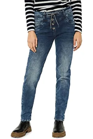 CECIL Damskie spodnie jeansowe B375937, luźne, , W25/L30, , 25W / 30L