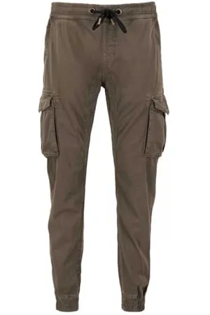 Alpha Industries Cotton Twill Jogger Casual Trousers dla mężczyzn
