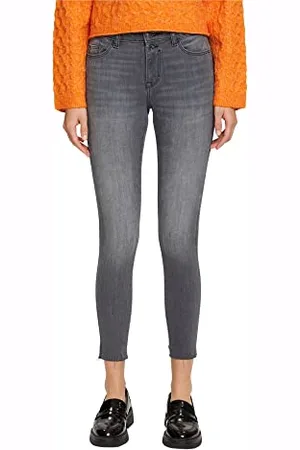 ESPRIT Damskie jeansy 112EE1B328, 922/GREY MEDIUM WASH, 32