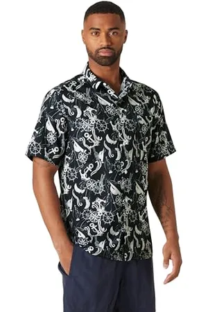 Helly Hansen Męska koszula Fjord Qd Ss 2.0, granatowa, S, , S