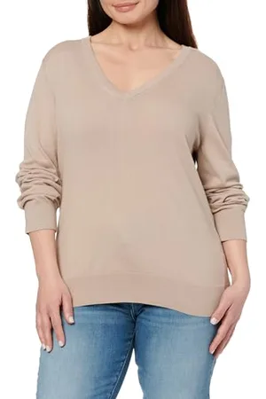 GANT FINE KNIT V-NECK, , XL