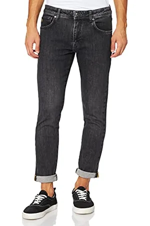 Hackett Męskie spodnie Wiser Wash Grey Denim, , 34 PL
