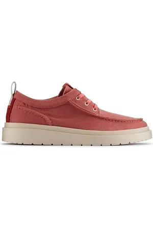 Clarks Premium Męskie Polden Moc, czerwone płótno, 6,5 UK, , 39 EU