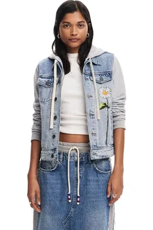 Desigual CHAQ_BARCELO, 5053 DENIM MEDIUM WASH, XS, , XS
