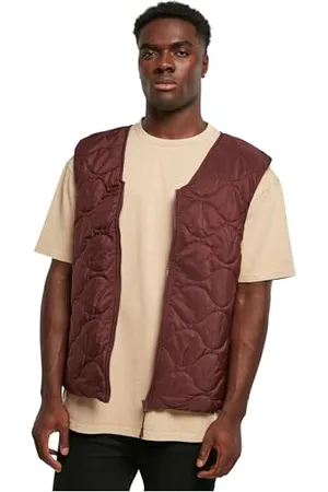 Urban classics Damska kamizelka zapinana na zamek, , 5XL