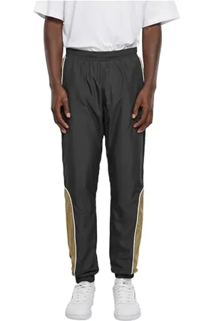 Urban classics Spodnie męskie Piped Track Pants Black 5XL, , 5XL