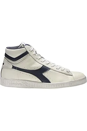 Diadora Unisex Game L High Waxed wysokie trampki, biały - - 36 EU