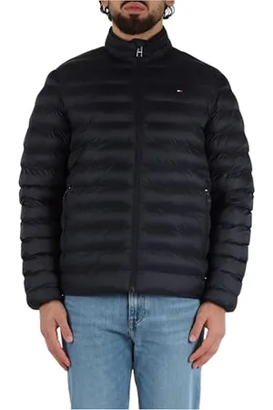 Tommy Hilfiger Męska kurtka z recyklingu MW0MW39990 Inne kurtki, niebieski, XL, , XL