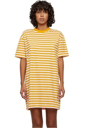 Urban classics Damska sukienka w paski oversize, , XS