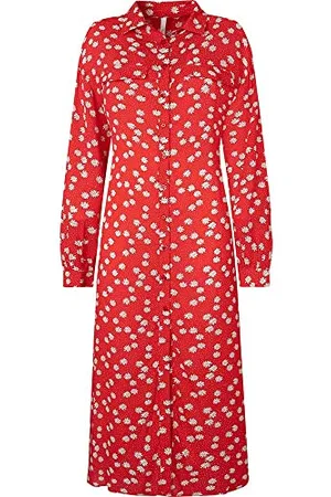 Pepe Jeans Damska sukienka Kimberly, wielokolorowa (Multi), M, Wielobarwny (Multi), M