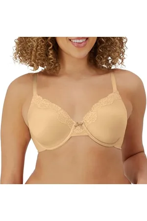 Maidenform Comfort Devotion Biustonosz damski z fiszbinami z pełnym zabudowaniem, 80D
