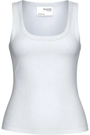 SELECTED Slfanna U-Neck Tank Top Noos, , L