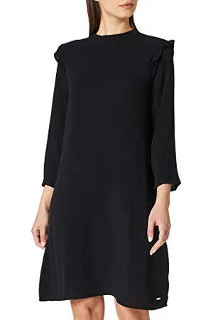 TOM TAILOR Damski Krótka sukienka z falbankami 1023859, , M