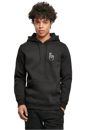 Mister Tee Męska bluza z kapturem Easy Sign, czarny, XXL